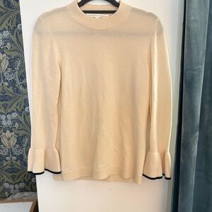 EUC Veronica Beard off-white cashmere sweater